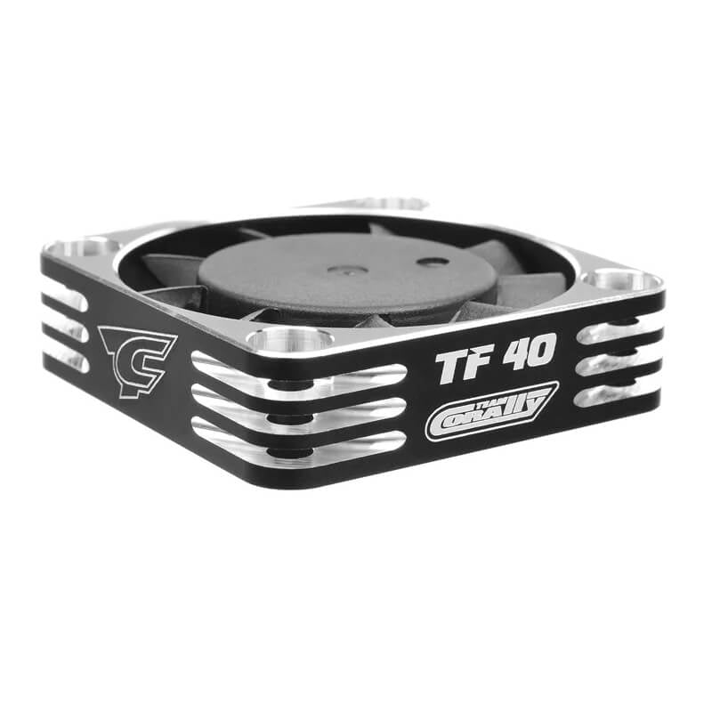 CORALLY ULTRA HIGH SPEED COOLING FAN 40MM 6V8,4V BLACK/SILV