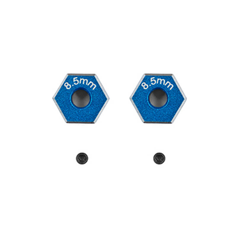 TEAM ASSOCIATED DC10 FT ALUMINIUM WHEEL HEXES 8.5MM