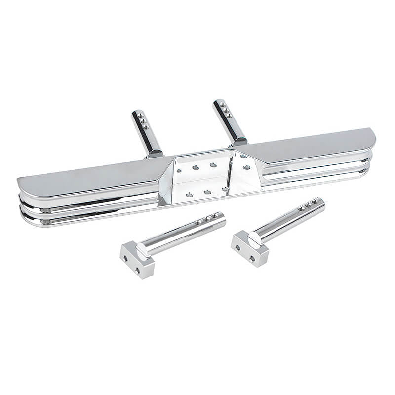 RC4WD TOUGH ARMOUR REAR STEP BUMPER TOYOTA PICKUP/4R CHROME