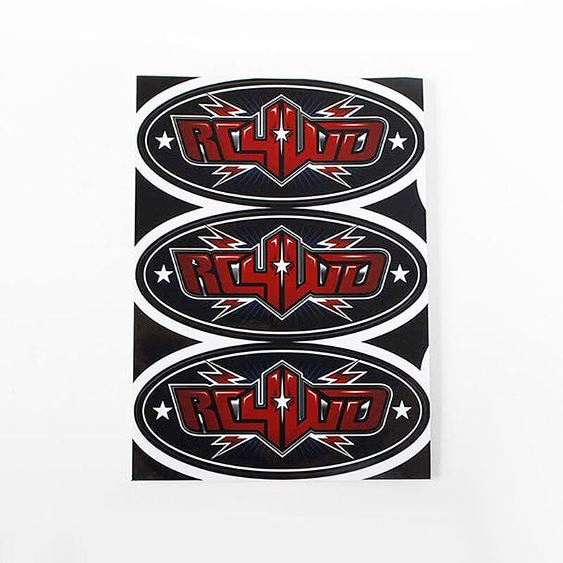 RC4WD LOGO DECAL SHEETS (4")