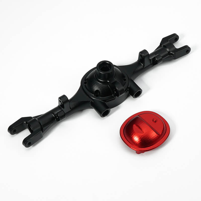 FTX RUFFNECK ALUMINIUM FRONT AXLE BOX (BLACK)