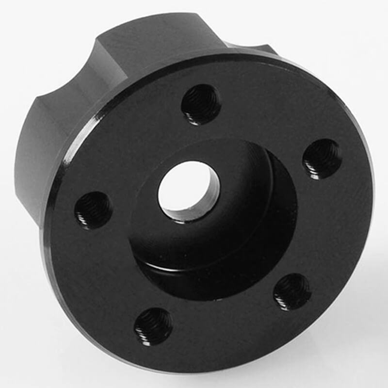 RC4WD 1.9"/2.2" 5 LUG STEEL WHEEL HEX HUB +6 OFFSET