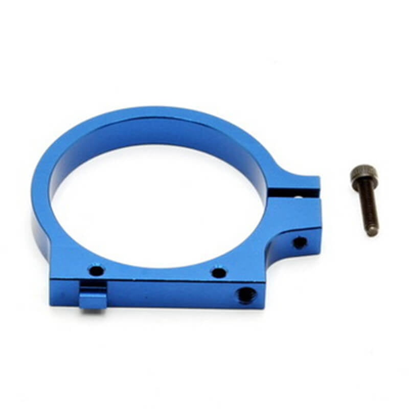 HOBAO HYPER MT/MTX CNC ALUM MOTOR 'C' HOLDER DIA. 40 BLUE