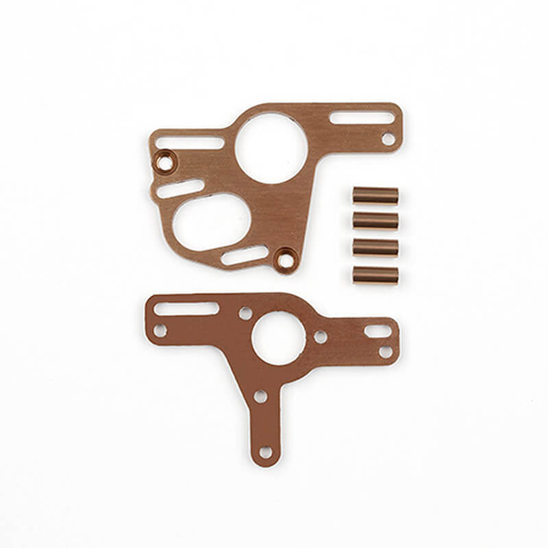 ELEMENT RC ENDURO COMP FOX MOTOR PLATE SET, BRONZE