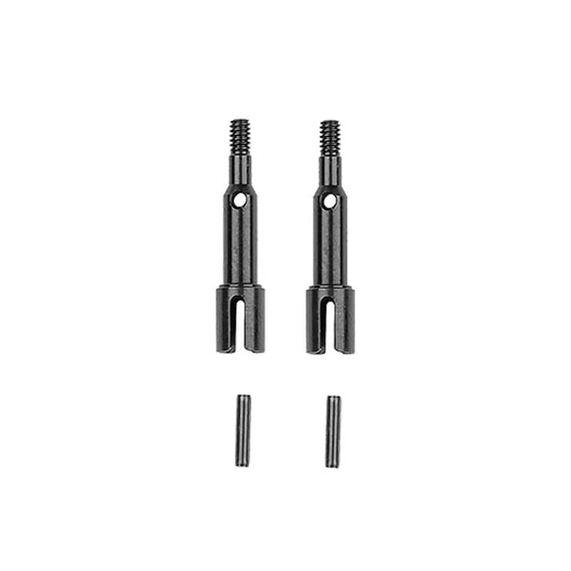 ASSOCIATED RC10 MODEL 24 REAR STUB AXLES WITH ROLL PINS
