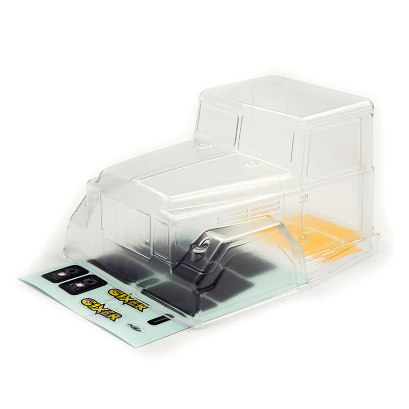 FTX OUTBACK MINI X 6IXER LEXAN BODY - CLEAR