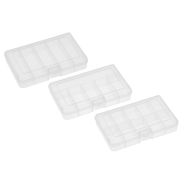 CORALLY PARTS STORAGE CASE SET 3 PCS MEDIUM 165X112X31MM