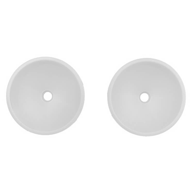 TEAM ASSOCIATED RC10T/RC10GT FRONT WHEELS WHITE
