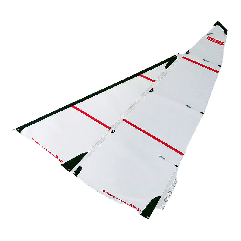 JOYSWAY DF65V6-V8 B SAIL SET 50 MICRON MYLAR, ROUND TUBE PAC