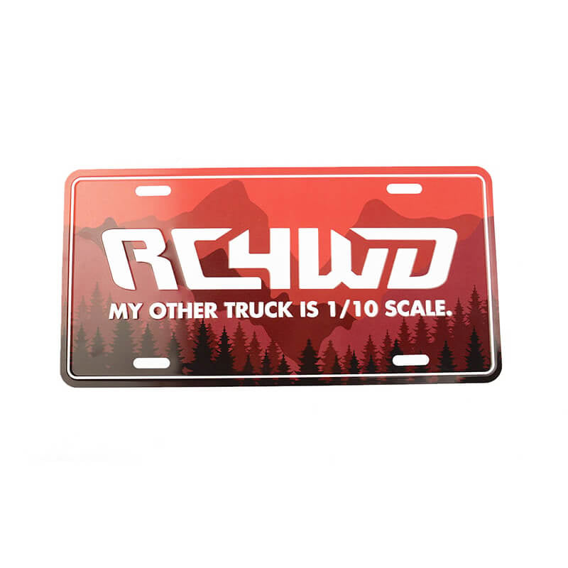 RC4WD "MY OTHER TRUCK" LICENSE PLATE