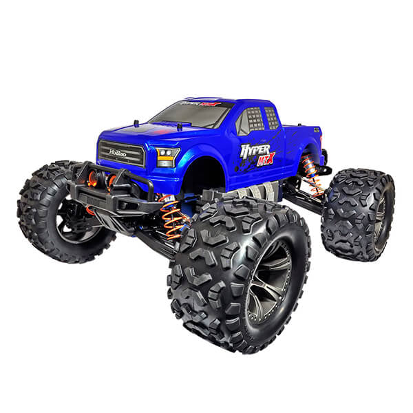 HOBAO HYPER MONSTER TRUCK X ELECTRIC WITH HW150A ESC - BLUE
