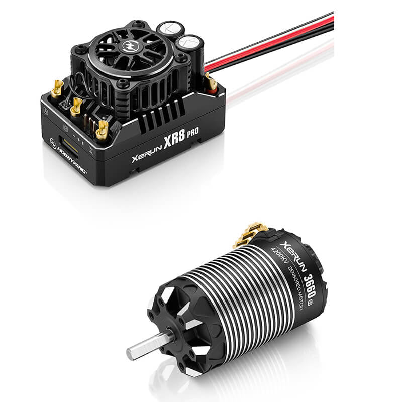 HOBBYWING SCT COMBO XR8 PRO G3 ESC & 3660SD 3200KV MOTOR