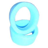 Pro-Line Impact Blue Foam Inserts Pair 26mm for Micro/TC