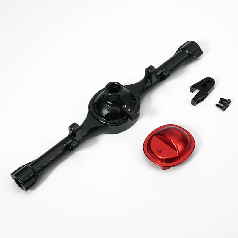 FTX RUFFNECK ALUMINIUM REAR AXLE BOX (BLACK)