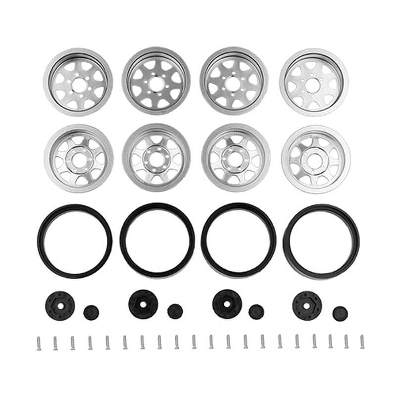 TEAM ASSOCIATED ENDURO METHOD 701 TRAIL WHEELS 1.9" SATIN