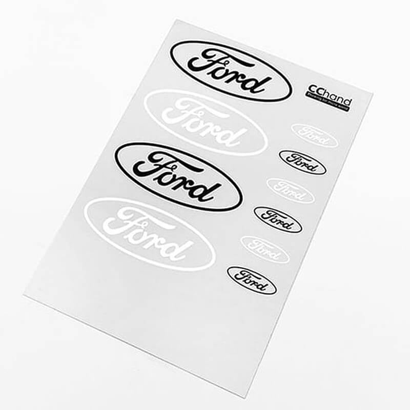 RC4WD BODY DECALS FOR TRAXXAS TRX-4 '79 BRONCO RANGER XLT (STYLE C)
