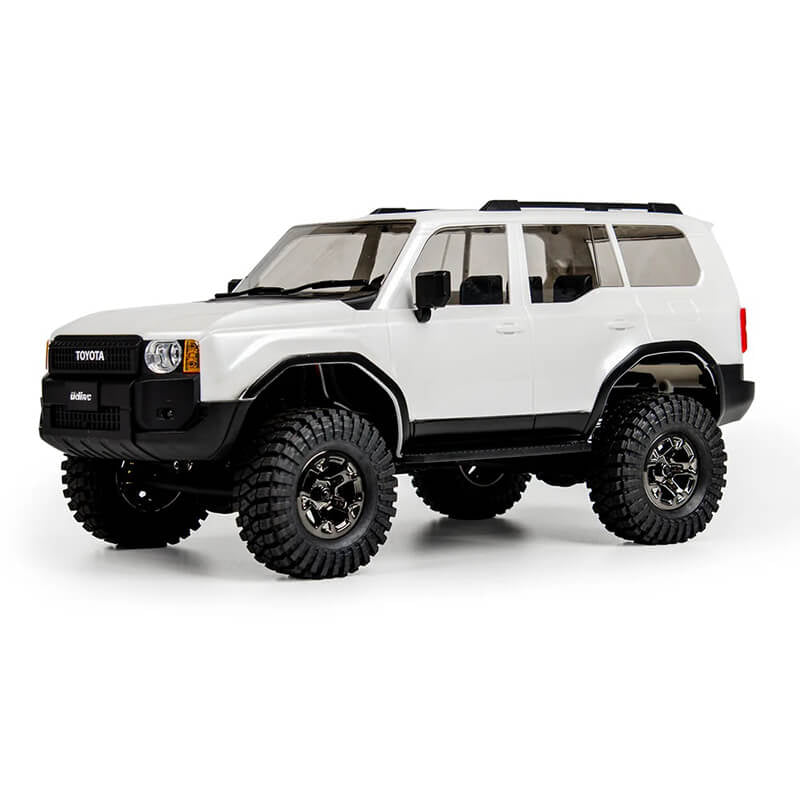 UDI RC UCX18 TOYOTA PRADO 1/18 CRAWLER RTR BRUSHLESS - WHITE