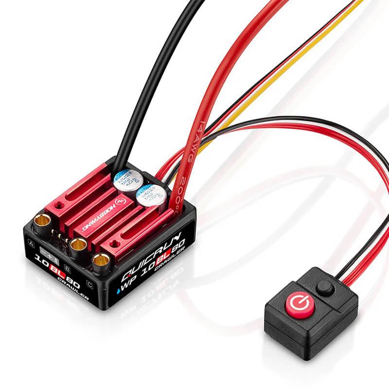HOBBYWING QUICRUN COMBO ESC WP 10BL80/3530SL 1700KV OUT. MOT.
