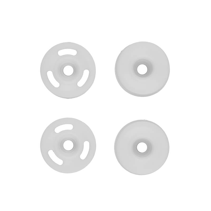 TEAM ASSOCIATED RC28R WHEEL SET, WHITE