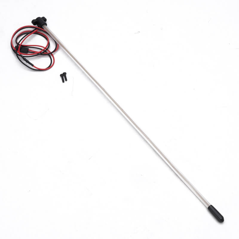 FASTRAX LED WHIP LIGHT ANTENNA W/MOUNT 1/10TH - BLUE