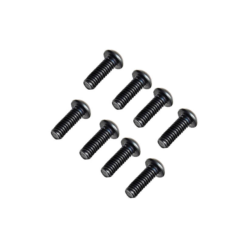 FTX BUTTON HEAD HEX SCREW M2.5 X 8MM (8PC)