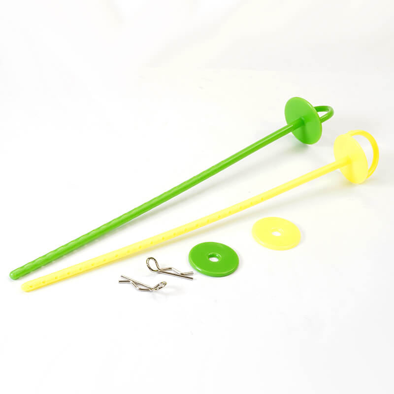 Fastrax 1/10TH Touring Wheel Holders (2) (COLOURS MAY VARY)