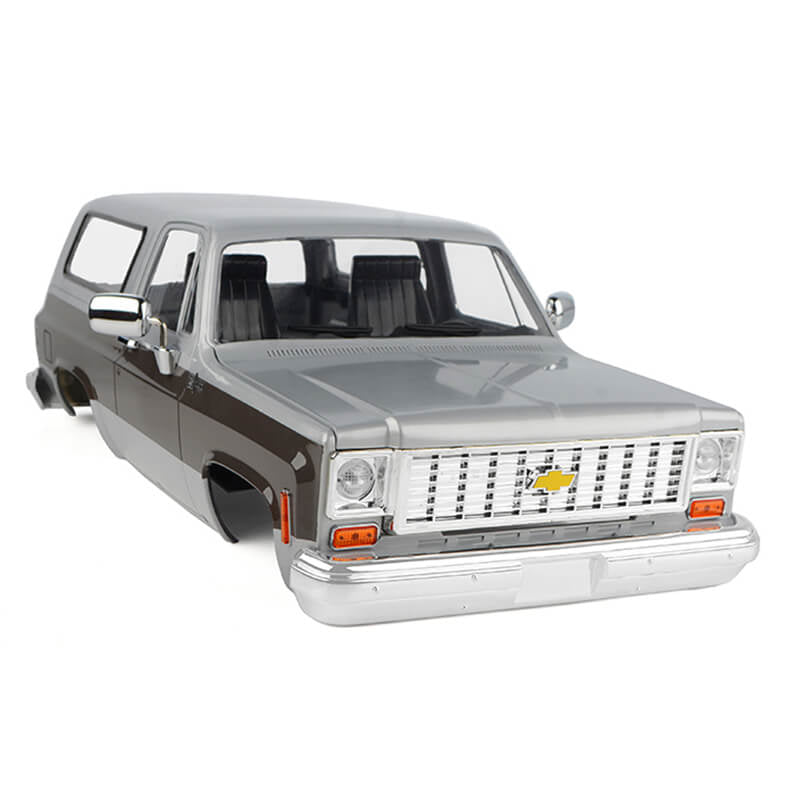 RC4WD CHEVROLET BLAZER HARD BODY COMPLETE SET (SILVER/GREY)