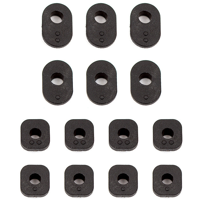 ASSOCIATED RC10F6 CAMBER AND CASTER BUSHINGS