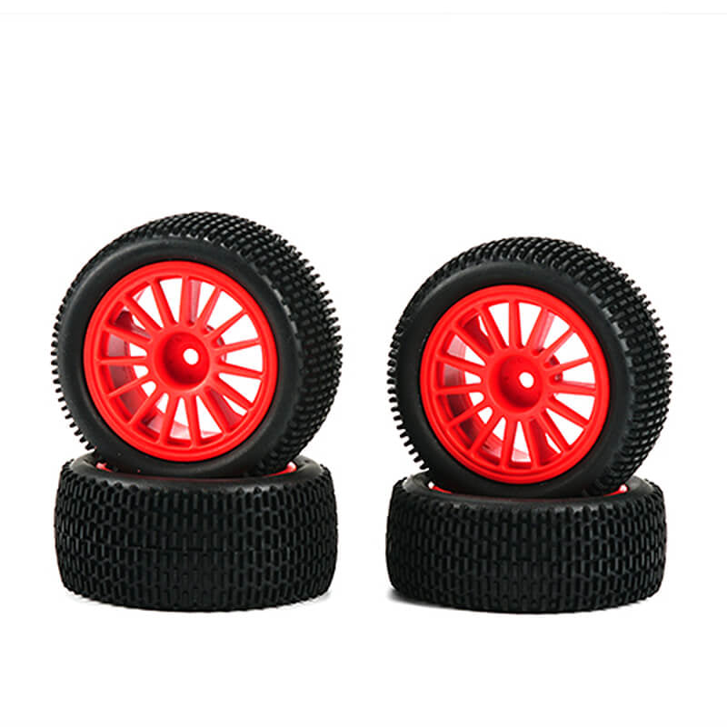 CARISMA M48S HYUNDAI i20N RALLY1 WHEEL/TYRE SET