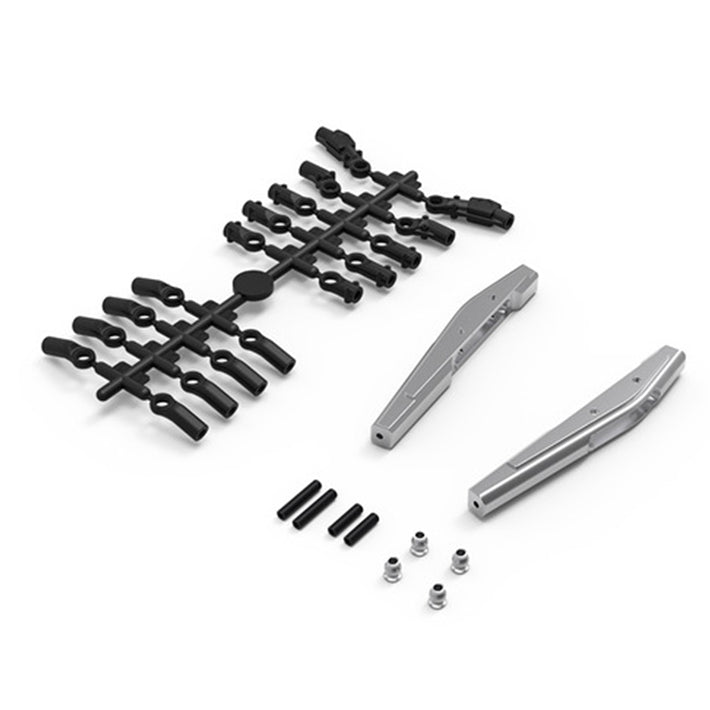 GMADE GR01 ALUMINUM TRAILING ARM (SILVER)