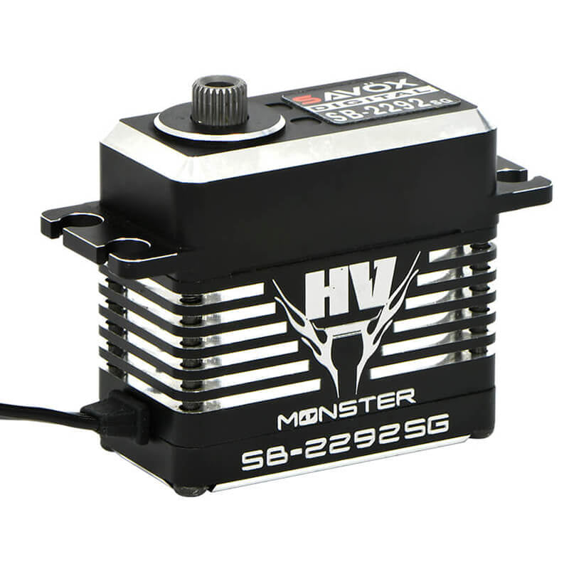 SAVOX HV CNC MONSTER BRUSHLESS SERVO 31KG/0.07s@7.4V