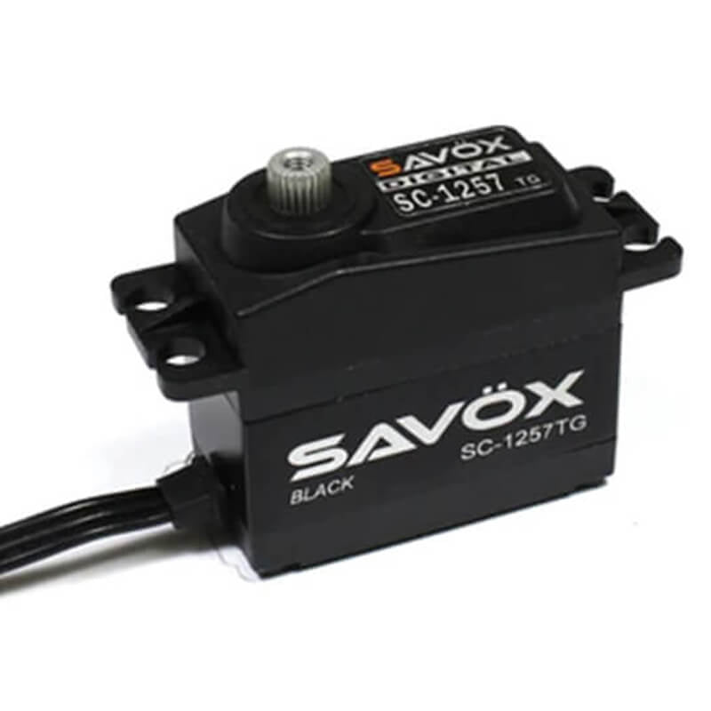 SAVOX HIGH TORQUE CORELESS DIGI SERVO 10KG@6.0V - BLACK