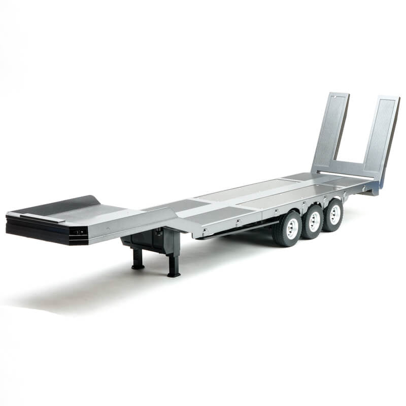 HUINA RC HAULAGE FLATBED TRAILER FOR CY1501S SILVER