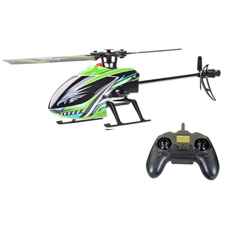 KOOTAI F03 4CH SINGLE BLADE FLYBARLESS HELICOPTER GREEN