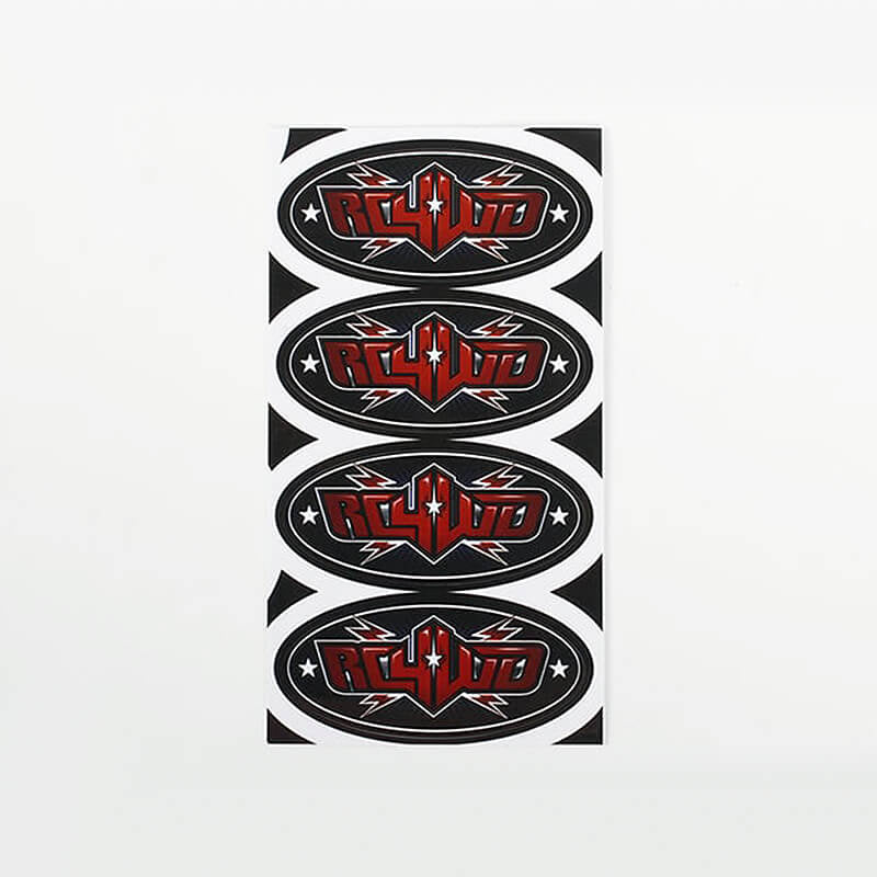 RC4WD LOGO DECAL SHEETS (2")