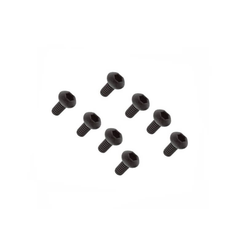 FTX BUTTON HEAD 2 X 4MM SCREW (8pc)