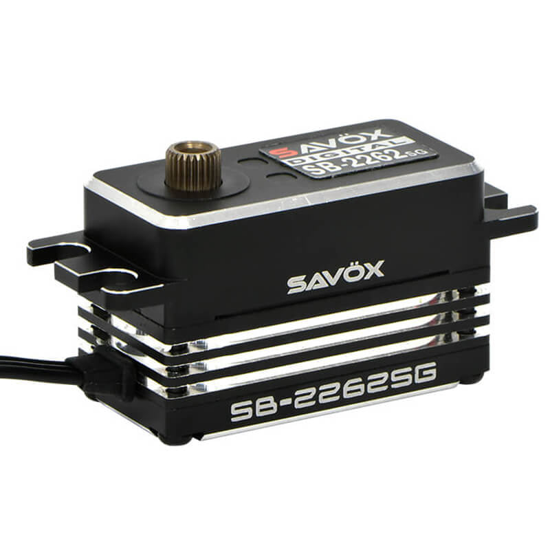 SAVOX LOW PROFILE BRUSHLESS HI-TORQUE DIGI SERVO 18KG/0.10s@6.0V - BLACK