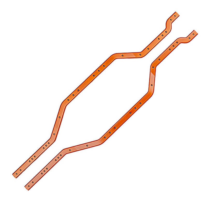 TEAM ASSOCIATED ENDURO RC10TT CHASSIS RAILS, GOLD