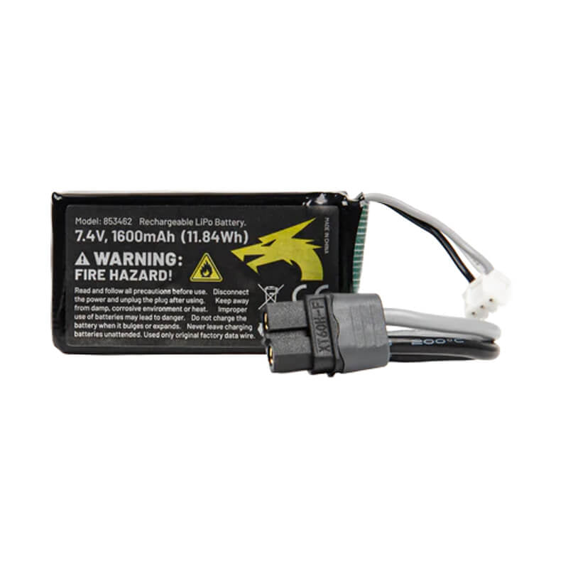 UDI RC LI-PO BATTERY 7.4V 1600MAH XT PLUG