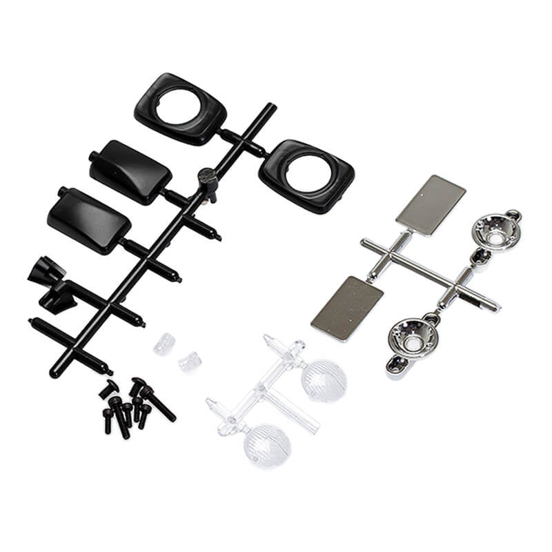 CEN RACING FORD B50 MIRROR & HEADLIGHT SET