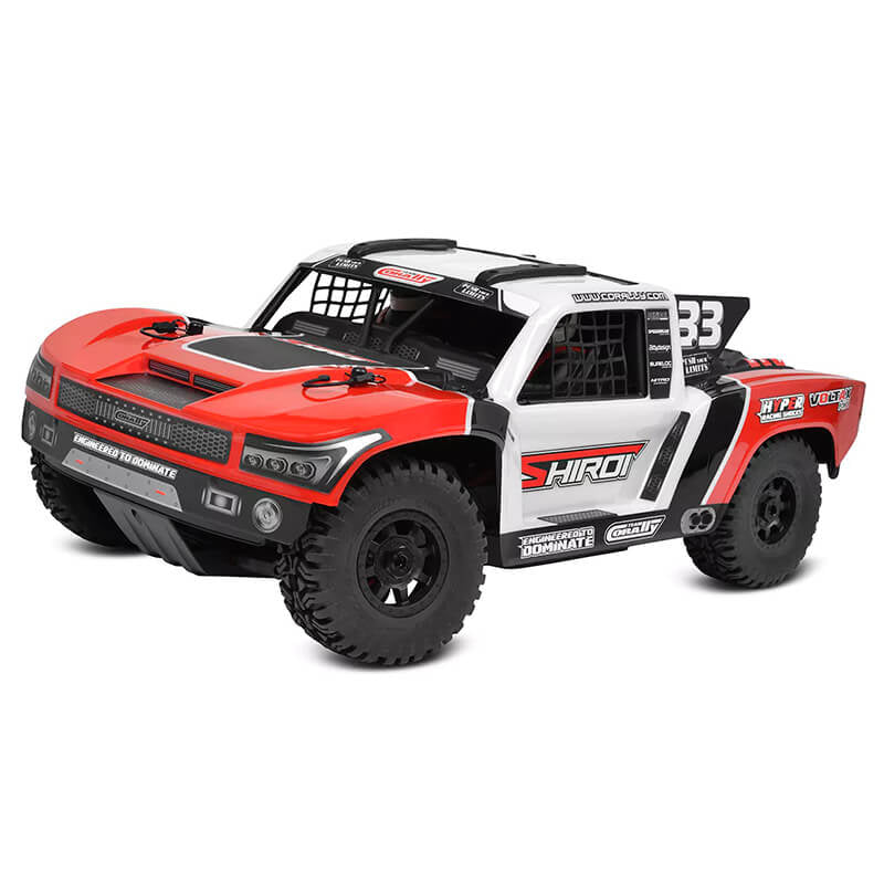 CORALLY SHIROI XP6 ROLLER SHORT COURSE TRUCK RTR - RED