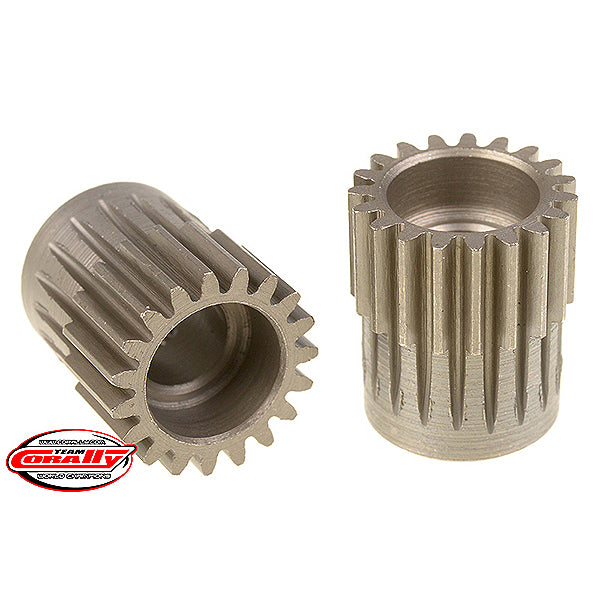 CORALLY 48 DP PINION SHORT HARDENED STEEL 19 TEETH 5MM