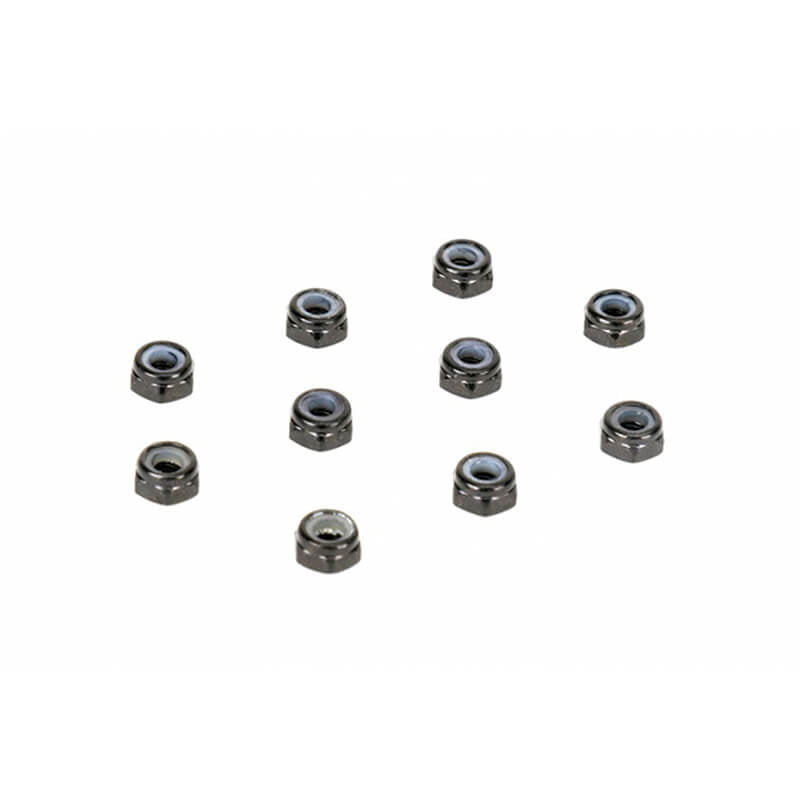 LOUISE RC M3 THIN NYLON LOCKING HEX NUT