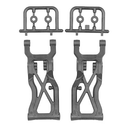 TEAM ASSOCIATED RC10B7.1 FT CARBON REAR SUSPENSION ARMS V2 81MM
