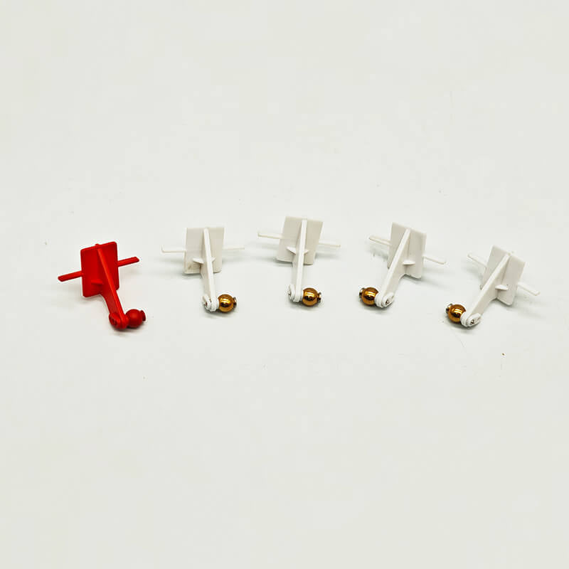 XFLY TWIN 40MM J-65 CONTROL HORNS - RED
