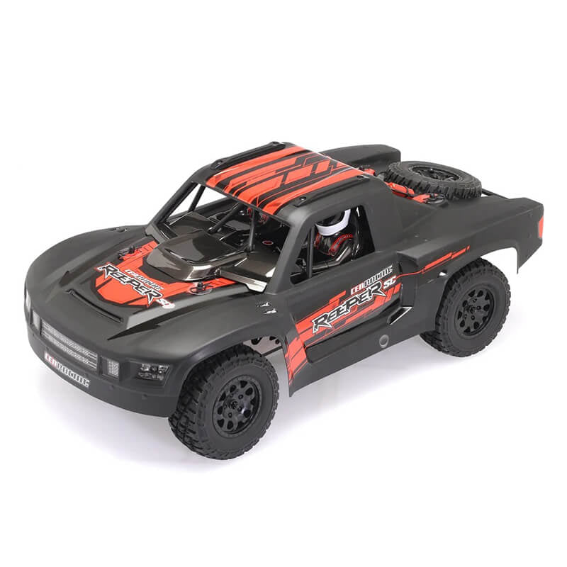 CEN RACING REEPER SC 1/10 4WD RTR BRUSHLESS TRUCK - MATTE BLACK WITH RED AND BLUE DECALS