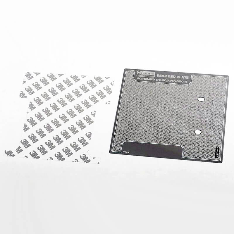 RC4WD DIAMOND PLATE REAR BED FOR TRAIL FINDER 2 "LWB" RTR W/MOJAVE II 4 DOOR BODY SET