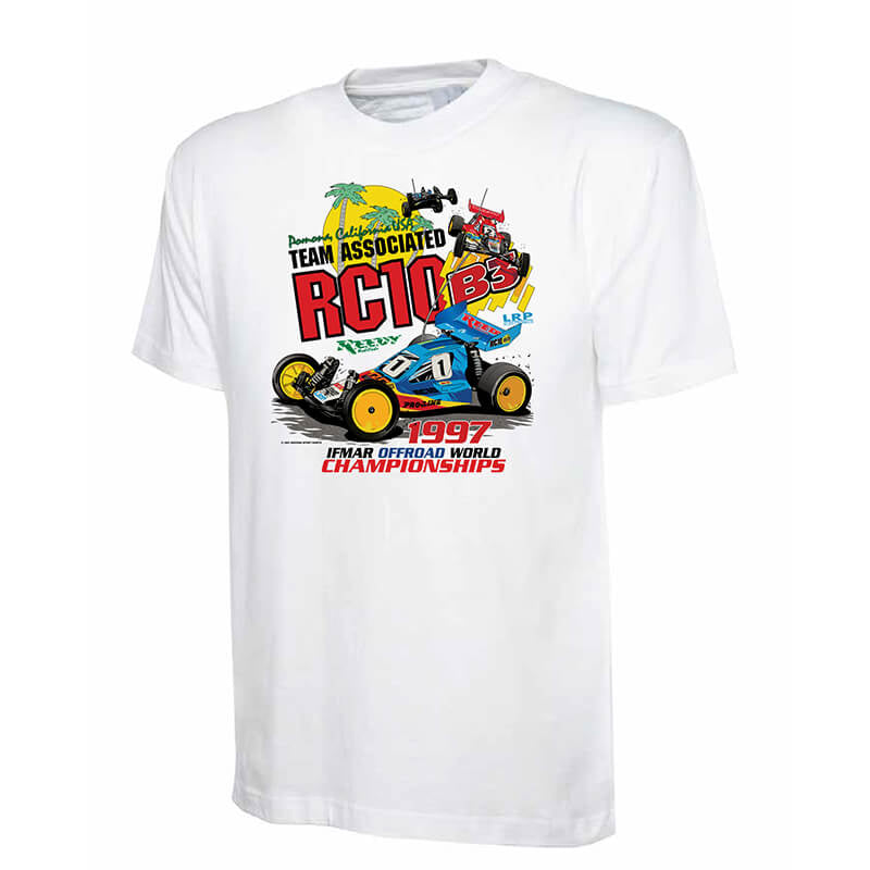 TEAM ASSOCIATED 1997 WORLDS RC10B3 T-SHIRT - MEDIUM