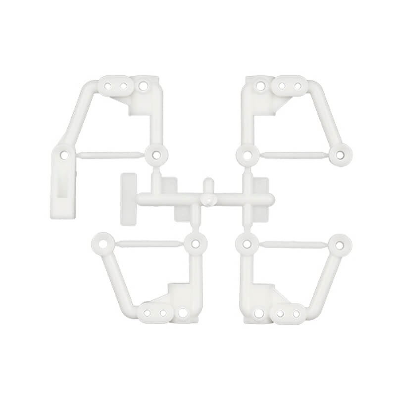 TEAM ASSOCIATED ENDURO RC10TT SHOCK MOUNTS, NATURAL