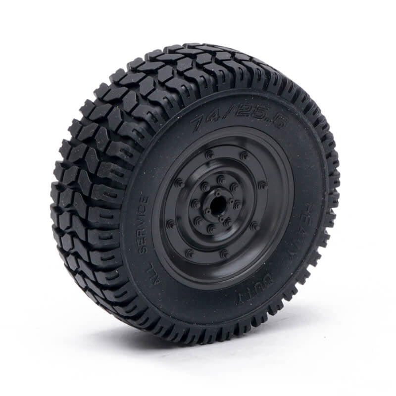 E-ZEE RC HUMMER LEFT WHEEL - BLACK